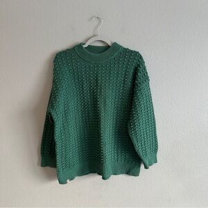 Lego X Target Green Textured Women's Sweater 1X